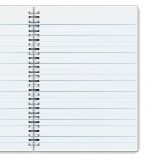 Luxor Spiral Premium Exercise Notebook, Single Ruled - (21cm x 29.7cm), 300 Pages