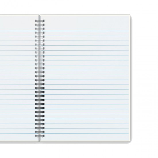 Luxor Spiral Premium Exercise Notebook, Single Ruled - (20.3cm x 26.7cm), 300 Pages