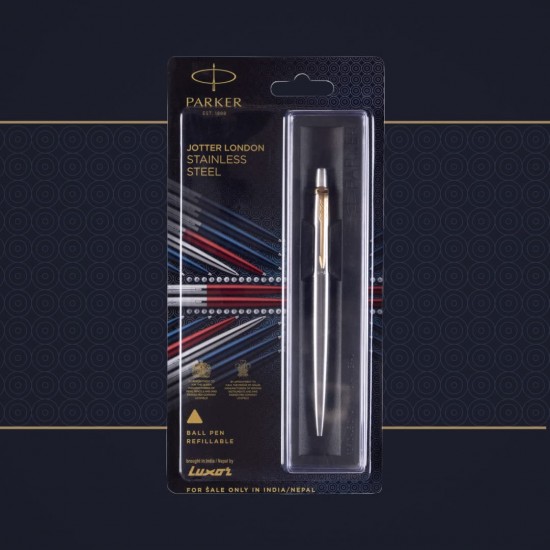 Parker Jotter Stainless Steel GT Ball Pen