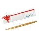 Printdoot Personalized and Customized Parker Classic Gold Trim Ball Pen with Metal Box Name Engraved on Both, Stainless Steel (1 Unit, Ink Color - Blue), Ideal for gifting, Thanksgiving