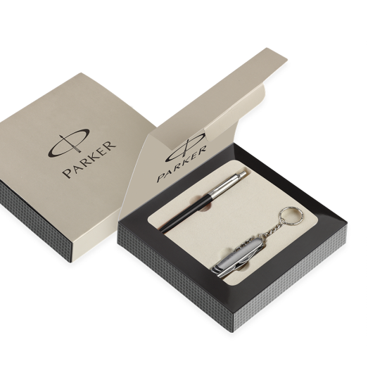 Parker Jotter Stdandard CT BP (Black) + Swiss Knife