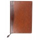 Printdoot.com Leatherette PU Material File & Folder for Holding Official Document, Certificate | 2 Tone Brown | 20 Leafs | Without Handle