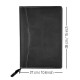  Printdoot.com Leatherette File Folder for documents and certificates, 02 Rings Without Leafs | Color: Black | Size- FS