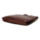 Brown chocolate PU Leather Stylish, Graceful and Elegant Laptop Bag for Men Waterproof Messenger Bag