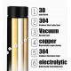 LED Temperature Display Insulated Water Bottle For Travel ,Home, Office, school 500 ml Flask (Pack of 1, White)